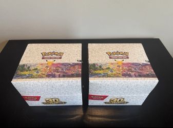 2x Pokémon 30th Anniversary Sealed Mini Tin Display LOT OF 2 SEALED