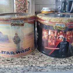 Star Wars Popcorn Tins $15 Each 