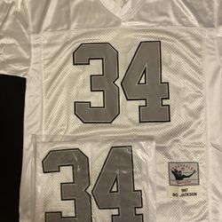 Men's Bo Jackson White Los Angeles Raiders Jersey 🏈
