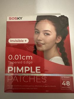 Pimple Patches for Face, 0.01 Invisible+ Hydrocolloid Acne Patches, Zit Sticker for Face and Skin, Pimple Patches for Covering Zits, Blemishes with Sa