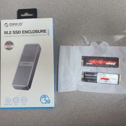 Lexar/TeamGroup 4 TB Gen4 NVME SSD + SEALED enclosure