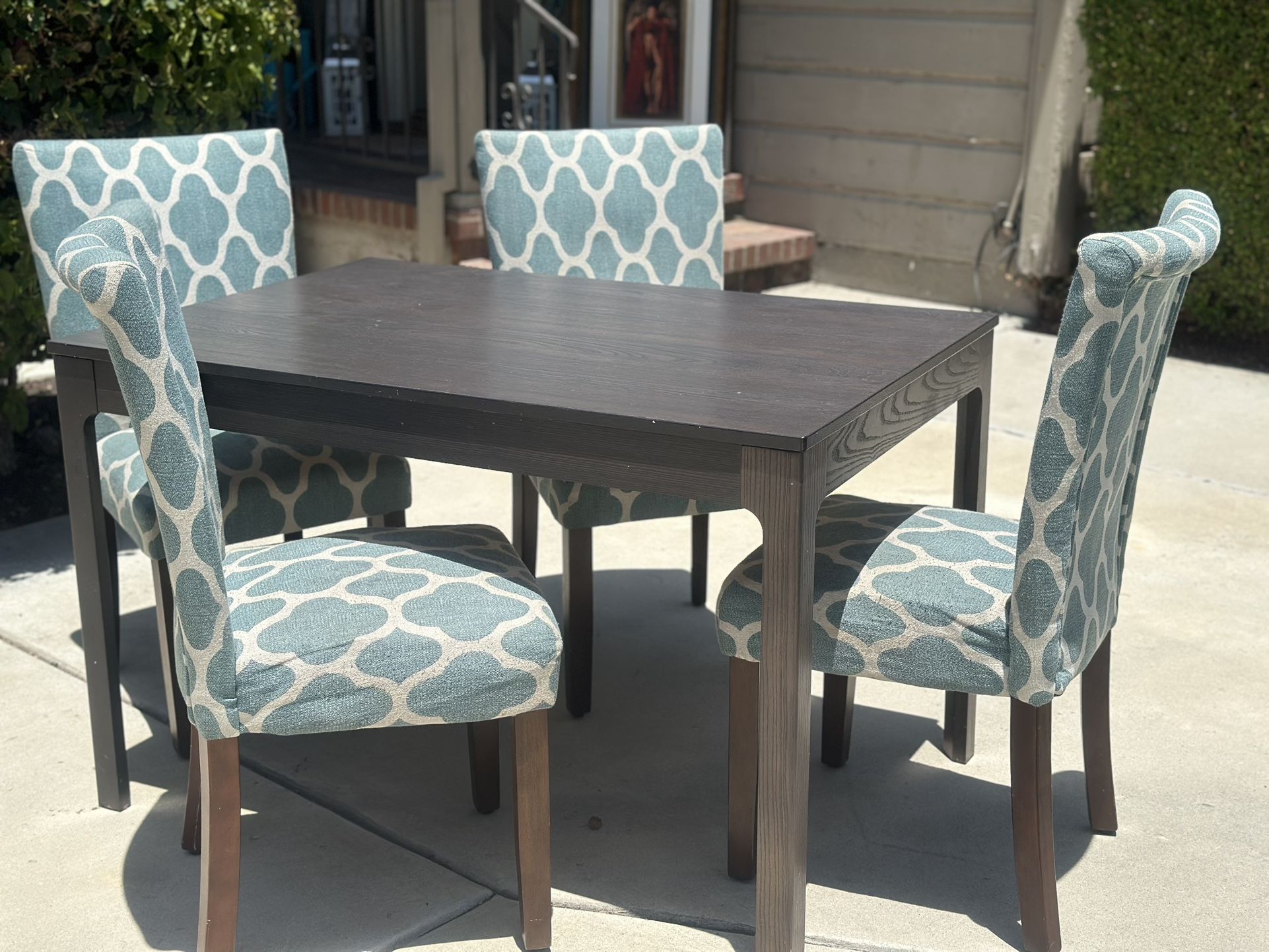 Table And chairs