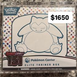 Pokemon 151 Pokemon Center Elite Trainer Box (FS/FT)