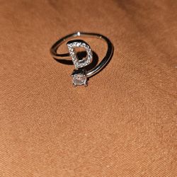 Letter D Ring