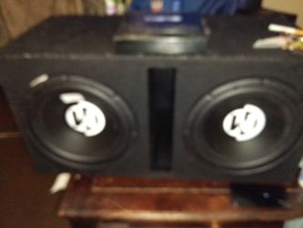 2 12s Memphis Comp. Kickers nd 1000 watt amp