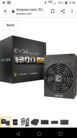 EVGA 1300 watt gold gaming power supply PSU