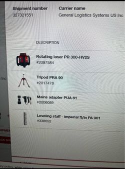 Hilti Laser