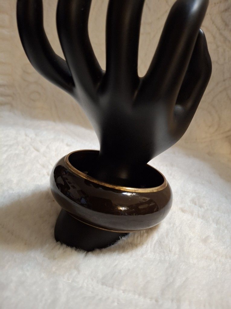 Vintage Brown Bangle Bracelet