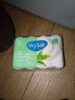 VrySoft Green Tea Beauty Soap Bar