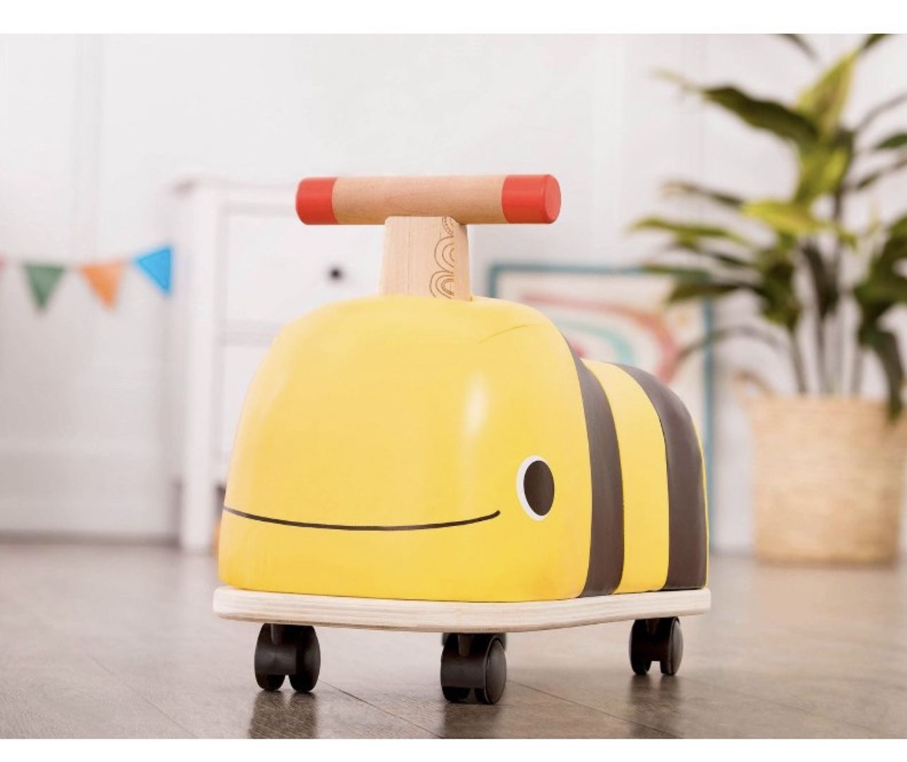 B. toys Wooden Bee Ride-On - Boom Buggy