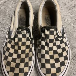 Slip On Vans Checkers  Size 5