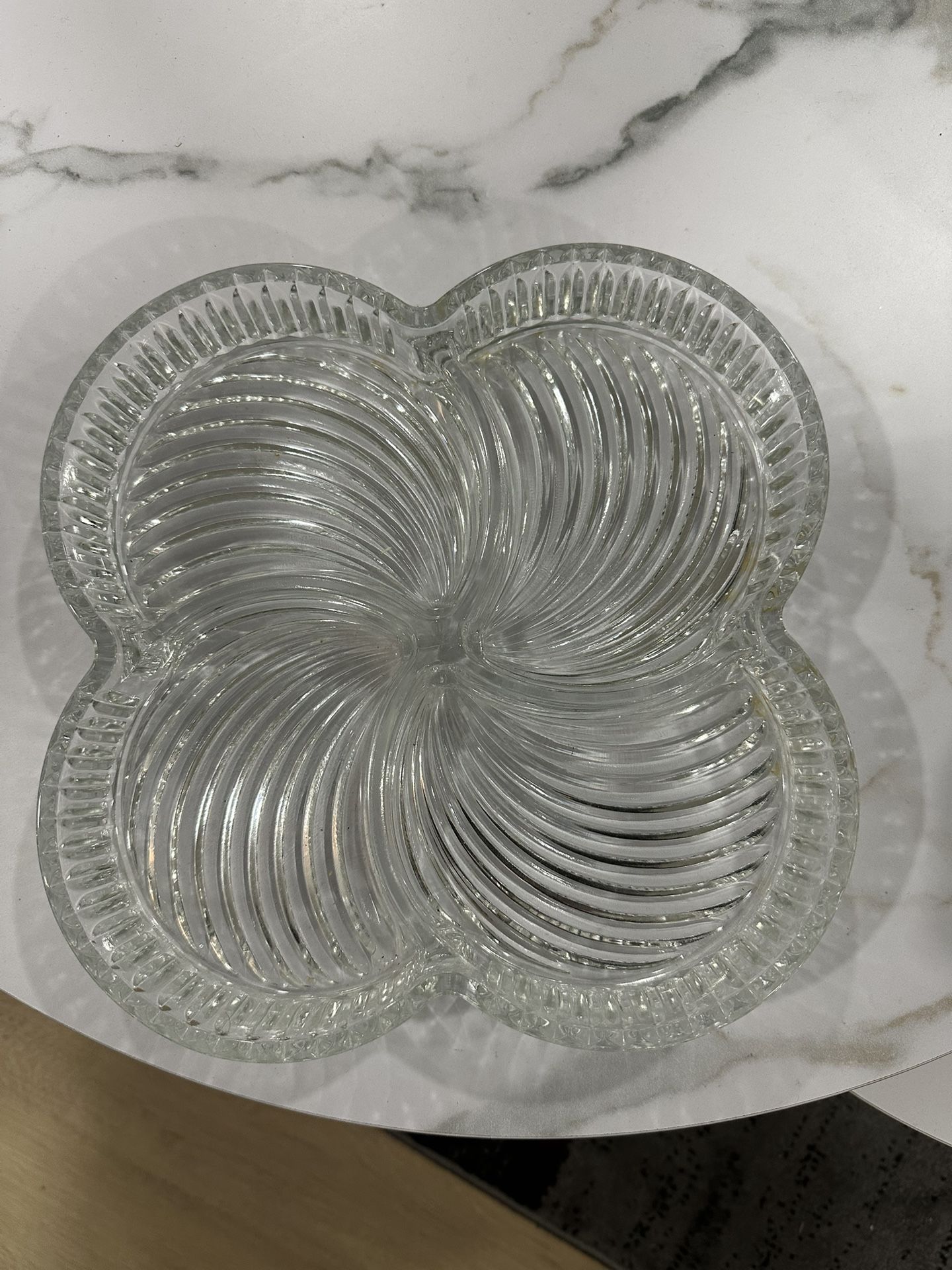 Snack Glass Tray