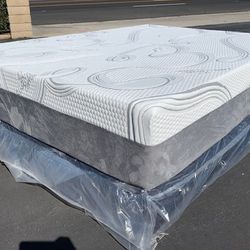 King Organic Cool Gel Memory Foam!!