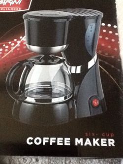 New Parini 6 cup Coffee maker