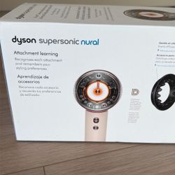Dyson Supersonic Nural Hair Dryer Ceramic Pink Rose Gold