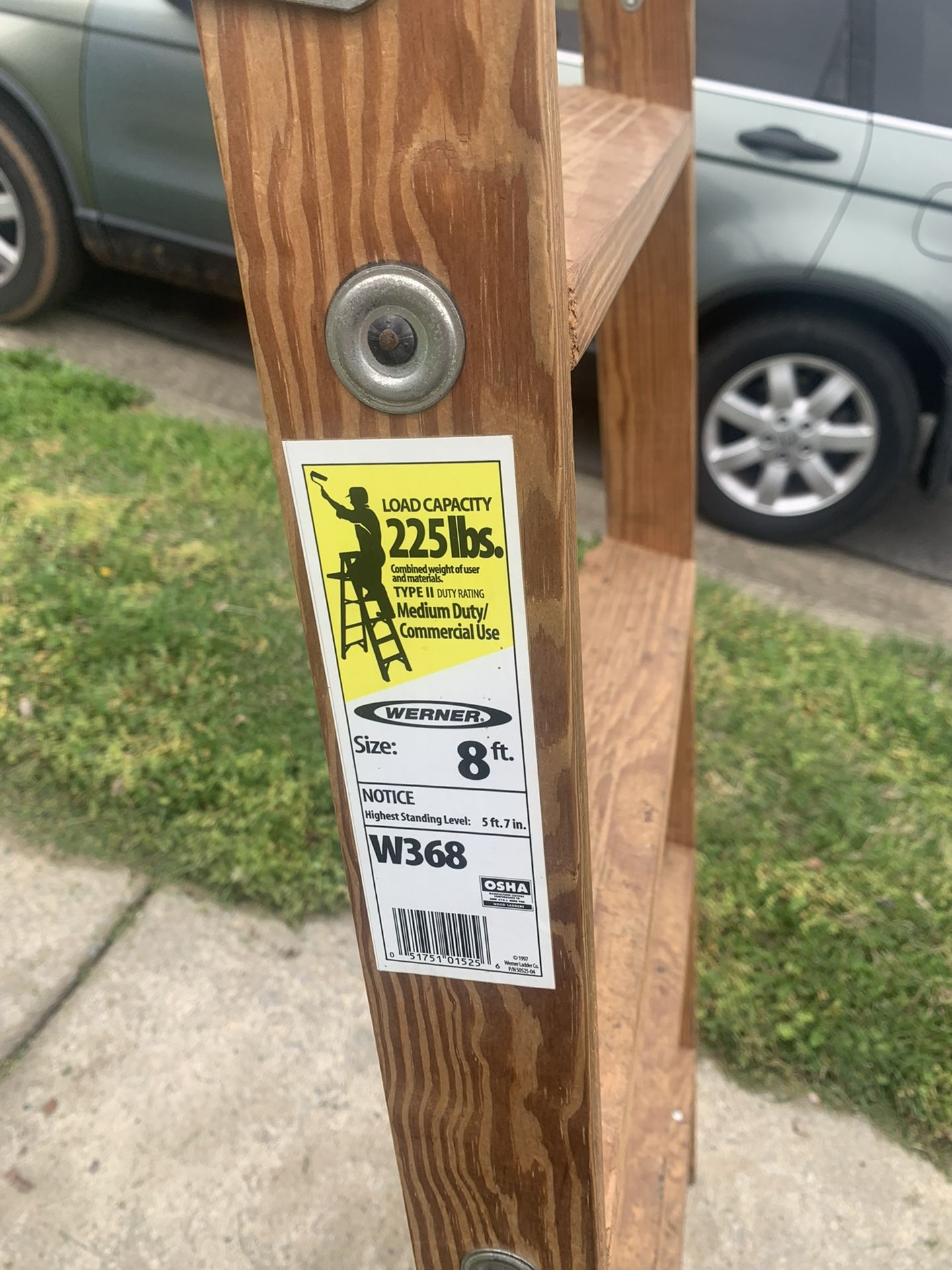 Wooden Ladder 8’’ Excellent Condition 