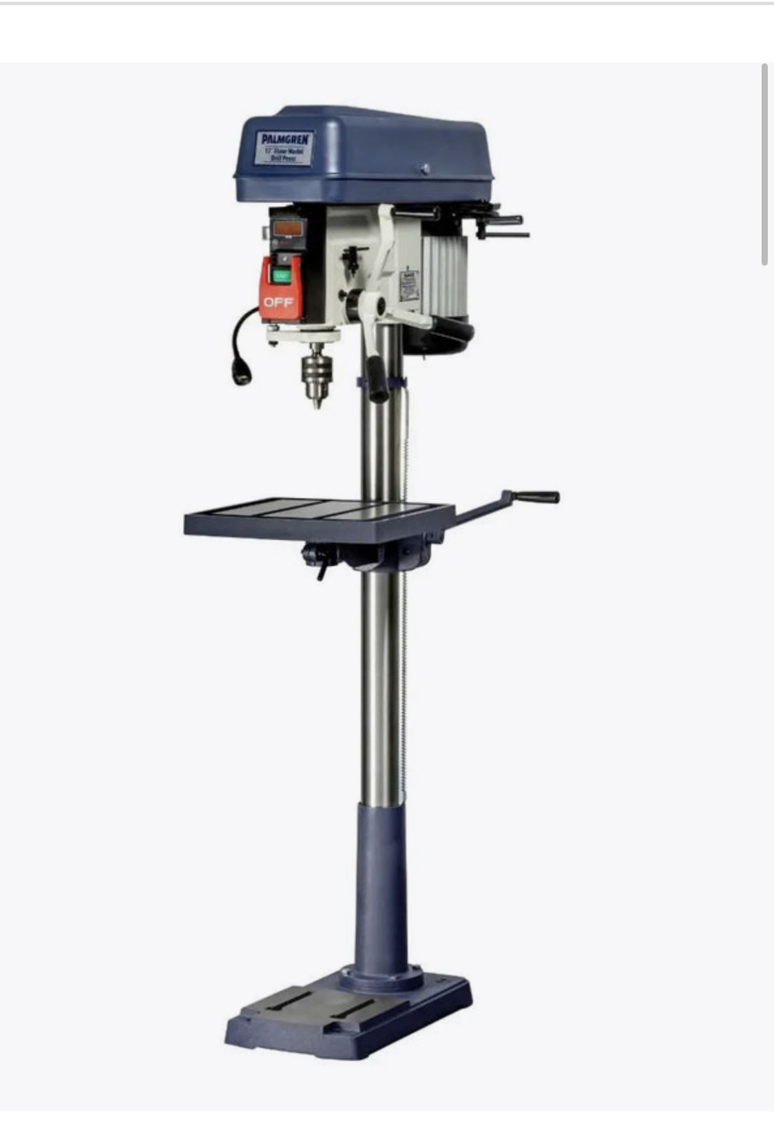 Palmgren Dayton 1hp 17” Drill Press DRO OBO