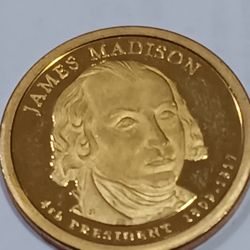 This One Is A Very Great Piece Perfect For Your Collection Only For Collectors Collectable It's JAMES  MADISON 