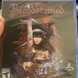Bloodstained Ritual Of The Night Ps4 Brand New Factory Sealed 