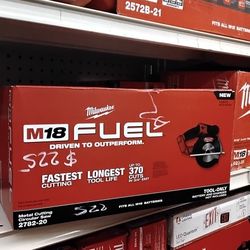 MILWAUKEE M18 FUEL METAL CUTTING CIRCULAR SAW (TOOL ONLY)