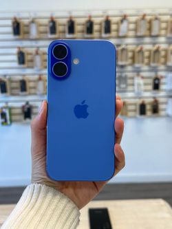 iPhone 16 6.1" (Unlocked) 128GB Ultramarine - 90 day warranty included!