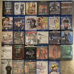 Bluray + 4K UHD Lot