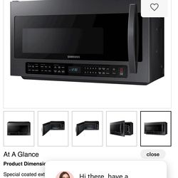 Brand new Samsung microwave