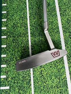 Whitlam Golf Devon SS303 Milled Putter 35” – Made in USA – Headcover