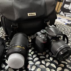 Nikon D3400 DSLR Camera Bundle – \$600 (Everything Included!)📸