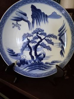 Vintage Blue and White Porcelain Arita Collection