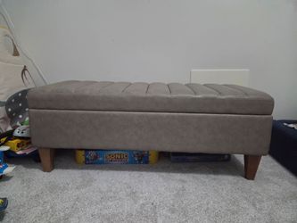 Bench with storage