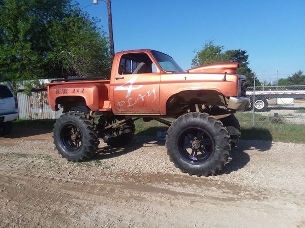 1985 Gmc Step Side Swb Monster Mud Truck For Sale In Dallas Tx