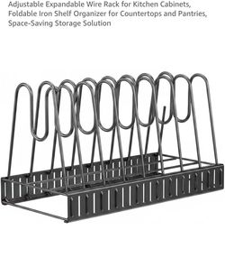 Adjustable Expandable Wire Rack Shelf Organizer