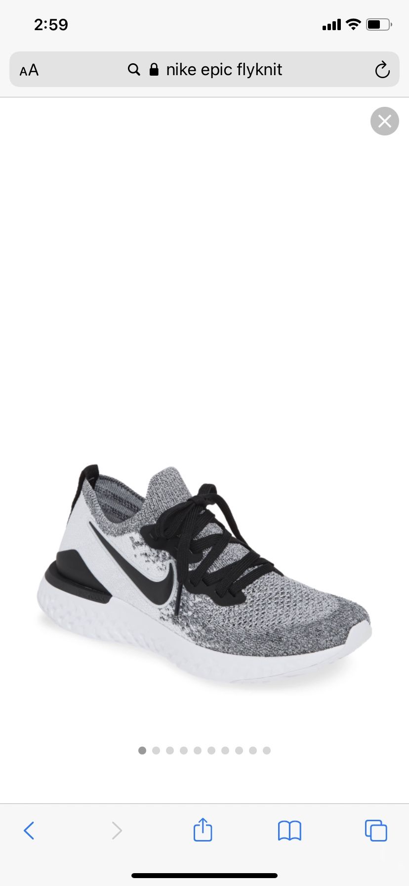 Nike Epic flyknit Size 7.5 Mens