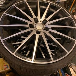 4 20 Inche Rims(One Has A Small Crack)