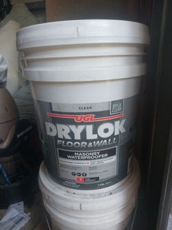 UGL Drylok floor and wall Masonry waterproofer.
