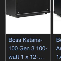 Katana 100 MK2 Amp