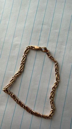14k gold bracelet