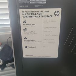 HP Pavilion Slimline 400