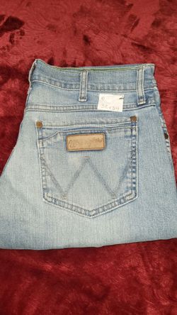WRANGLER 32X34 Men's Western Denim Jeans Cash Only