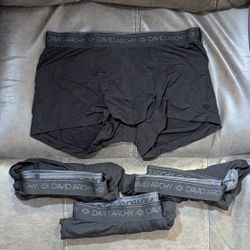 David Archy | Men's Small Micro-Modal Boxer Briefs | 4-Pairs