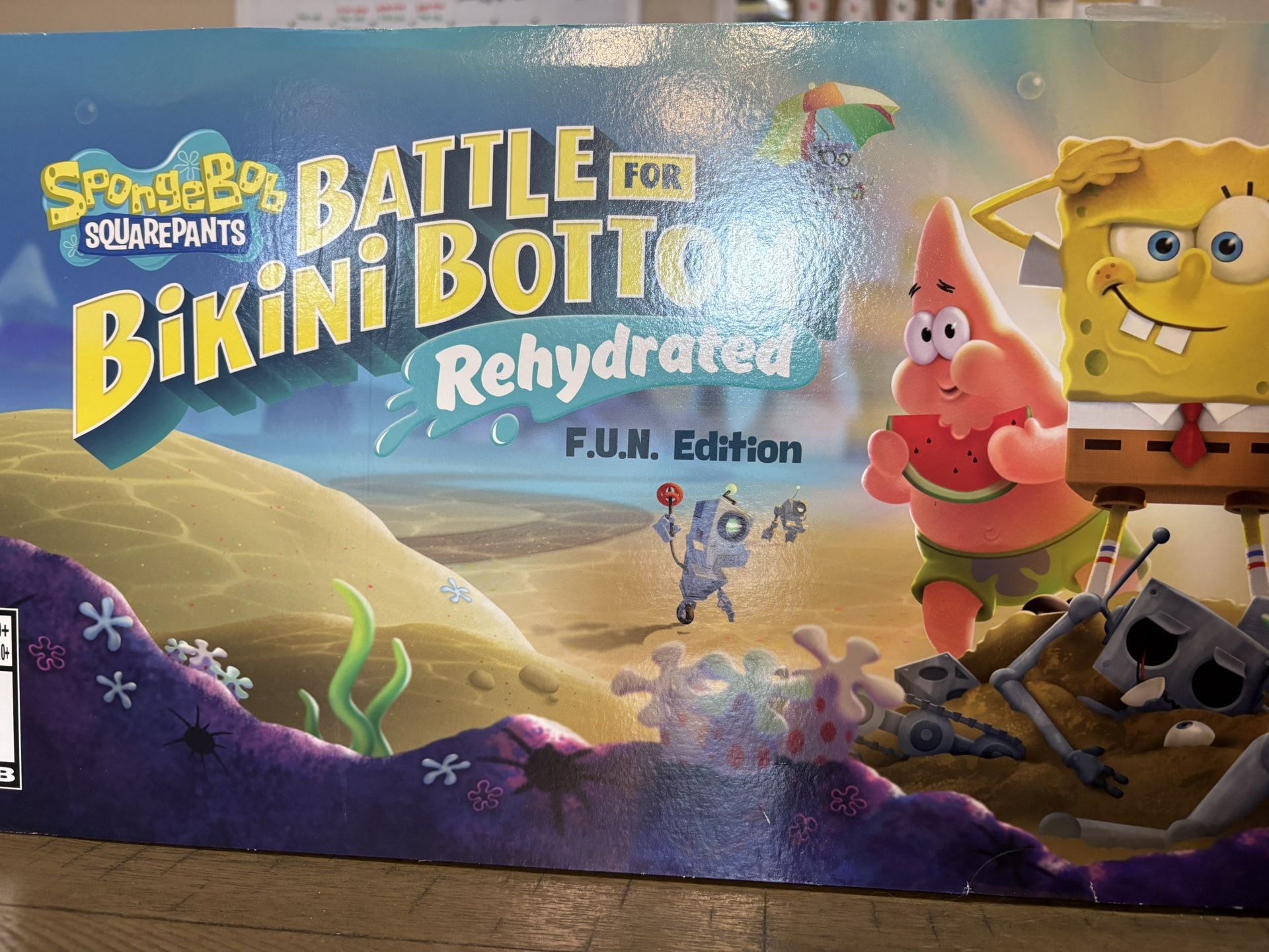 Sponge Bob Battle For Bikini Bottom FUN Edition Switch