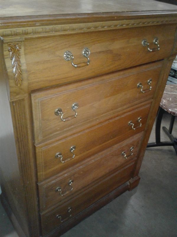 TALL CHESTER DRESSER (Real Wood)! for Sale in Charlotte, NC OfferUp
