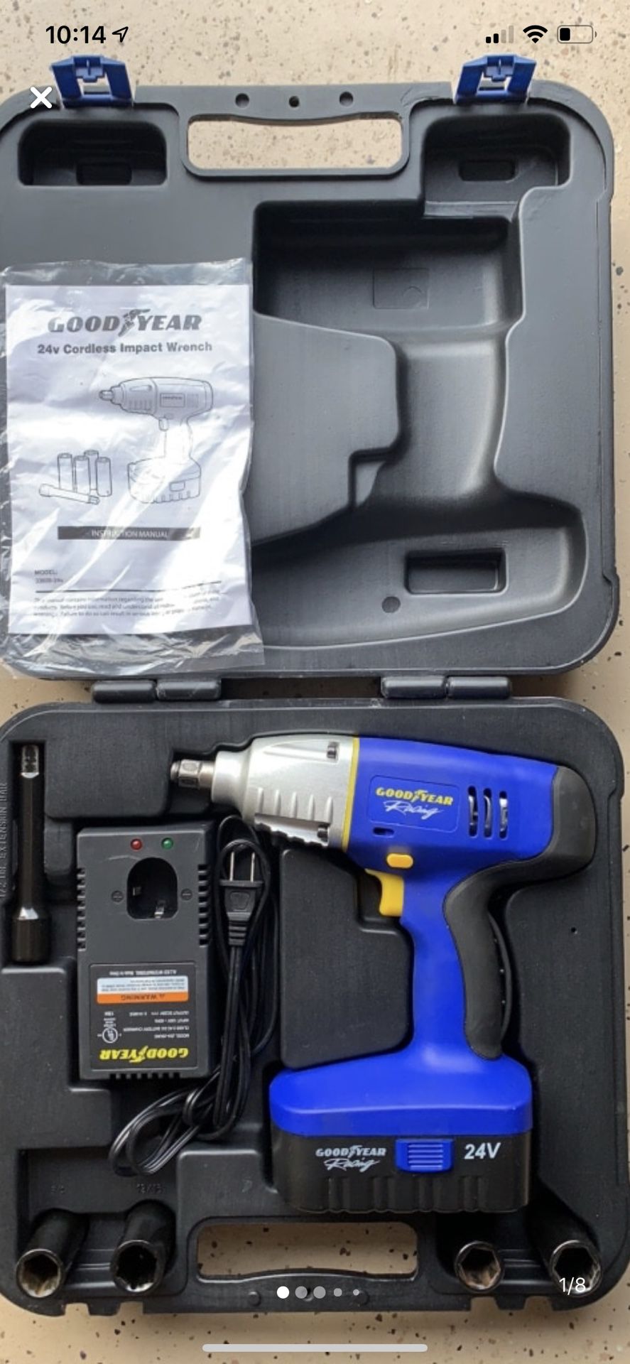 Goodyear 24v Cordless Impact Wrench