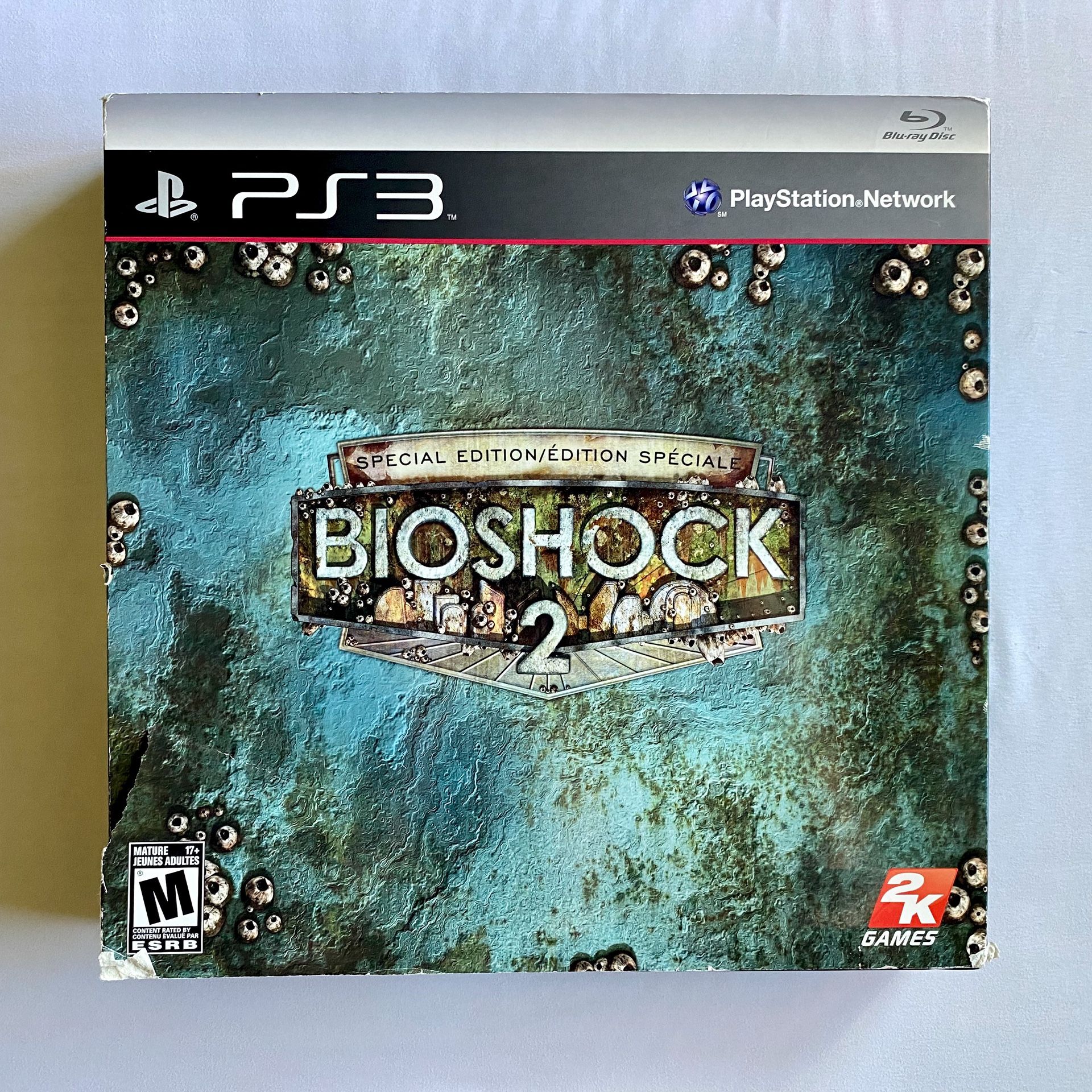 BioShock 2 Collector's Special Edition PS3 Playstation 3 [Missing Music CD]