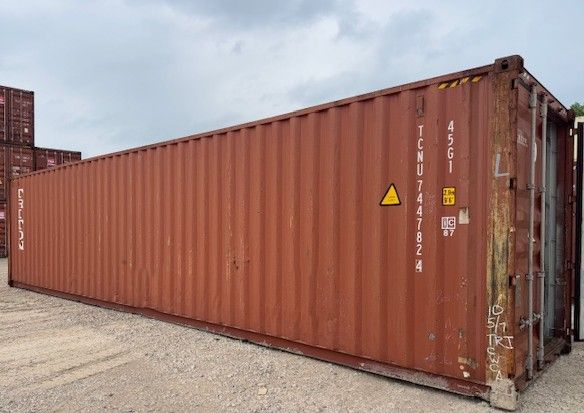 40HC Wind/Water Tight Shipping Containers For Sale