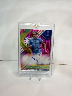 Topps Finest Kevin De Bruyne Certified Autograph Card