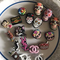 Many New Croc Charms 