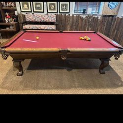 8 Ft Connelly Pool Table 
