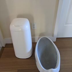 Diaper Genie With Free Baby Bath